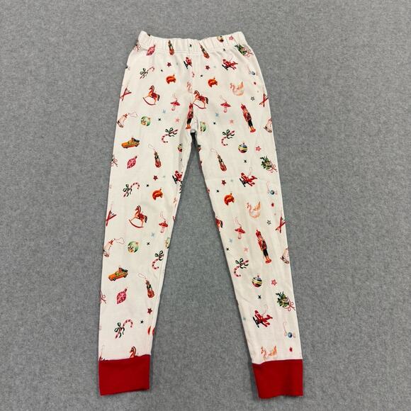 LAKE Kids Pima Cotton “Ornaments” Pajama Set Size 5 Christmas Holiday PJs - Picture 5 of 7